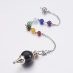 Agate Black Ball Pendulum / Bracelet